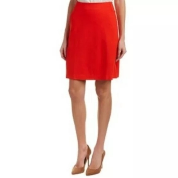 CAbi Dresses & Skirts - Cabi Fiery Red Ponte Skirt